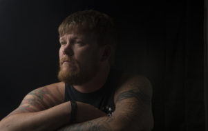 U.S. Air Force Staff Sgt. (Ret.) Ricky Rose Jr. poses for a portrait during an Adaptive Sports Camp in Crested Butte, Colorado. The camp is designed to provide encouragement to veterans with PTSD and other injuries through outdoor sporting events.