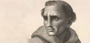 An illustration of the medieval Franciscan John Duns Scotus, who argued that we are a “total cause” of what we freely will.